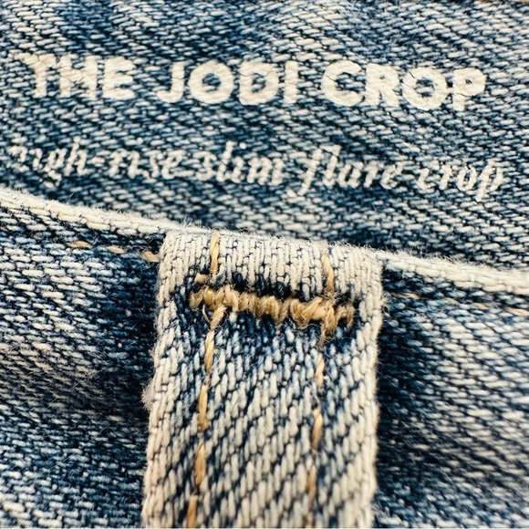 AG Jodi Crop Jeans Adriano Goldschmied high rise slim flare crop - Picture 9 of 10